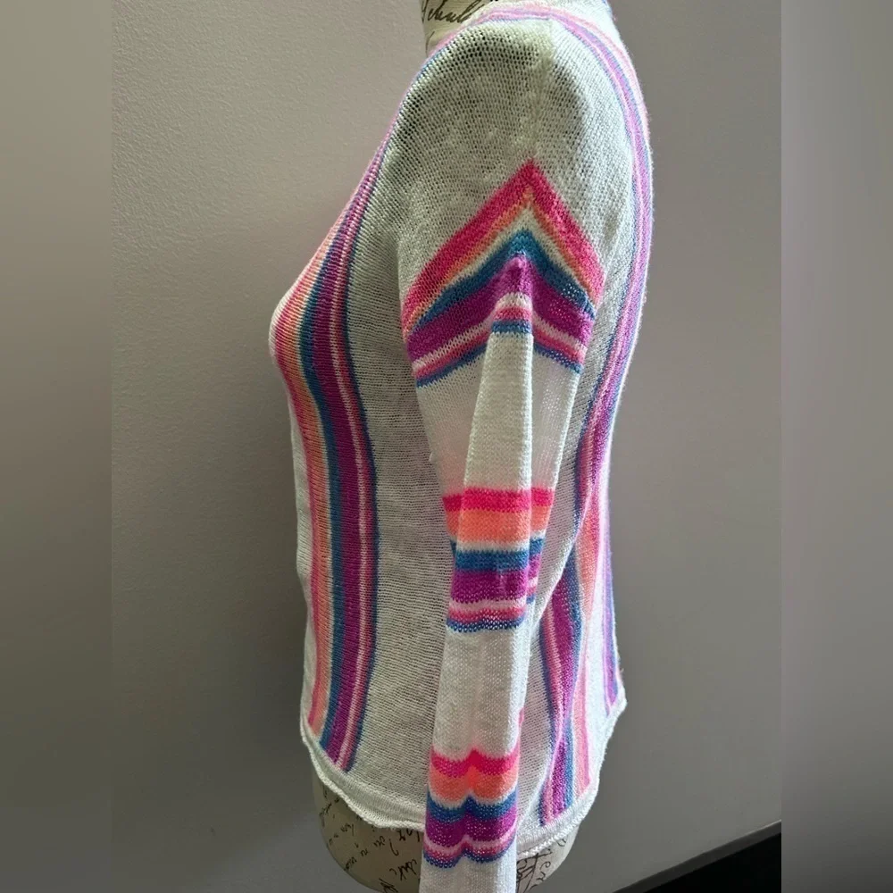 Lilly Pulitzer Rozalia sweater in paradise stripes - Picture 3 of 6